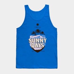 Sunny Days California Summer Vibe Tank Top